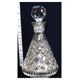 Waterford Lismore roly poly decanter