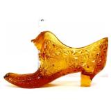 Fenton amber daisy & button shoe