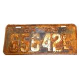 1932 Georgia license plate