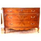 1920s French 3 drawer dresser