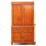 Vintage French corner cabinet