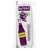 Vntg metal 6x16 Nugrape adv themometer