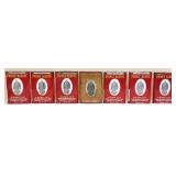 Lot of 7 vntg Prince Albert tobacco tins