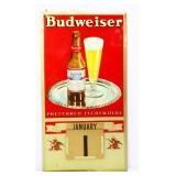 Vntg TOC 12x22.5 Budweiser calendar
