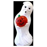 Vntg 34in ghost w/ pumpkin blow mold NO SHIPPING