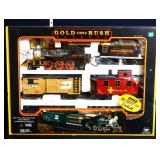 Gold Rush Express train set in org box