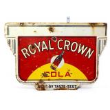 Vntg dbl side 24x16 Royal Crown Cola sign