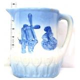 Vntg salt glaze 7in pitcher