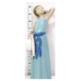Lladro Prissy Sun Hat Girl in blue dress figure