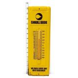 Vntg metal 4.5x14 Cargill Seeds thermometer