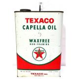 Vntg 1gal Texaco Capella Oil can