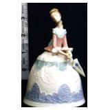 Vintage Lladro Sounds Of The Season figural bell