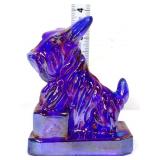 Boyd blue carnival Scottie dog figure
