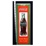 Porcelain Coca Cola sign