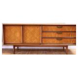 MCM United 3 drawer 2 door dresser