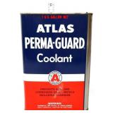 Vntg 1gal Altas Perma-Guard Coolant can
