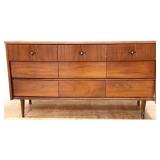 MCM 9 drawer dresser