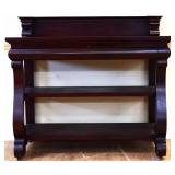 Vintage mahogany Empire server