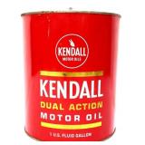 Vntg 1gal Kendall Dual Action Motor Oil can
