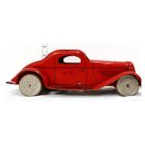 Vntg metal red Wolverine mystery car