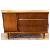 MCM Bassett 1 door 3 drawer buffet