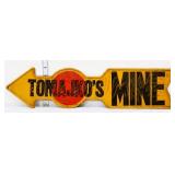 Vtg metal 20x5 Tomajko