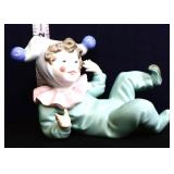 Vintage Lladro NAO reclining jester child figure