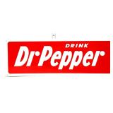 Vntg metal 20x7 Drink Dr Pepper sign
