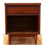 MCM 1 drawer nightstand