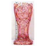 Vntg Smith pink iridescent nortec pattern vase