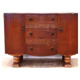 Art Deco 2 door 3 drawer buffet see photos