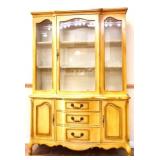 Vintage French china cabinet