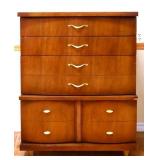 MCM Bassett tall chest, see photos