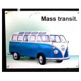 Metal VW Mass Transit sign