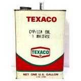 Vntg 1gal Texaco Capella Oil can