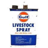 Vntg 1gal Gulf Livestock Spray can