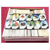 Mega box of mixed sports cards
