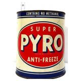 Vntg 1gal Pyro Anti-Freeze can, full, NO SHIPPING