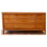 MCM 9 drawer dresser see photos