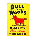 Metal 12x18 Bull Of The Woods sign