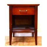 MCM 1 drawer nightstand