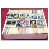 Mega box of mixed sports cards
