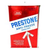 Vntg 1gal Prestone Anti-Freeze Coolant can