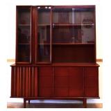 MCM United 2 piece china cabinet see pics