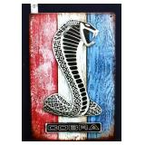 Metal Cobra sign