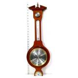 Vntg Jason hanging barometer/thermometer