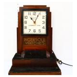 Vntg Ingersoll Watches adv clock