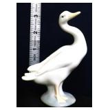 Vintage Lladro white porcelain duck figure
