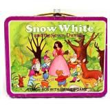 Vintage metal Snow White lunchbox
