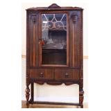 1920s glass door china cabinet see photos